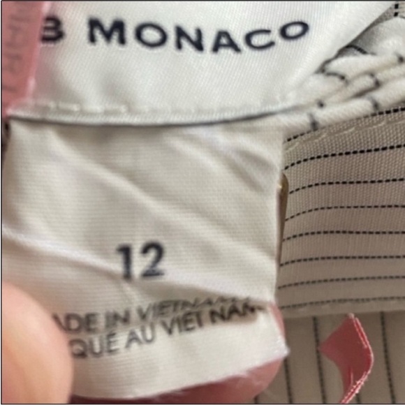 CLUB MONACO Darcee Short - White and Black Stripes - Picture 5 of 6